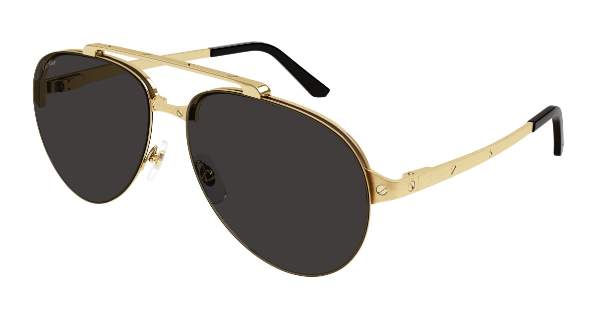 Lunettes de Soleil Cartier CT0354S 001 Or