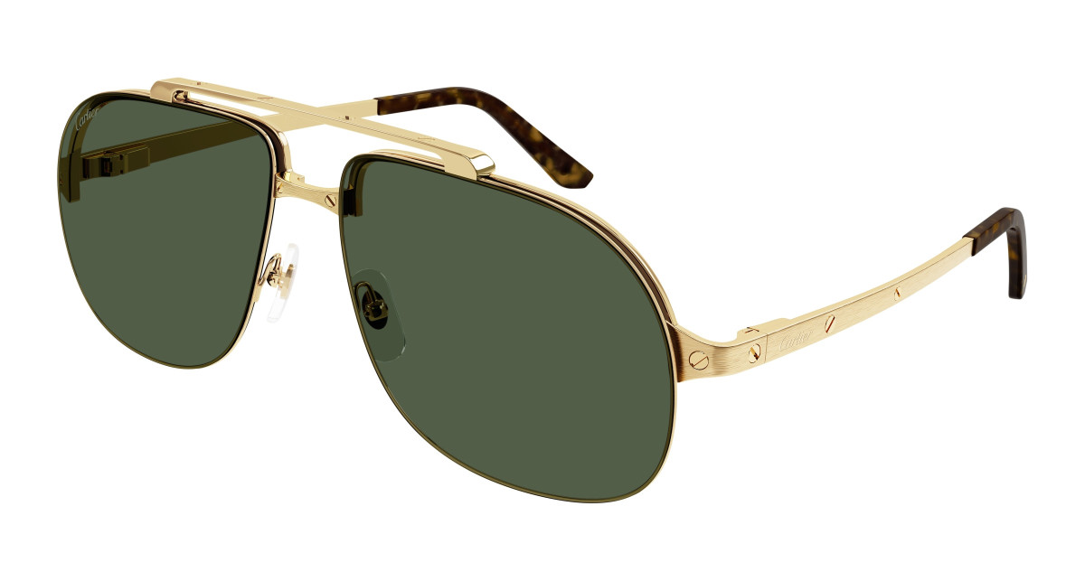 Lunettes de Soleil Cartier CT0353S 002 Or