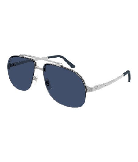 Lunettes de Soleil Cartier CT0353S 003 Argent