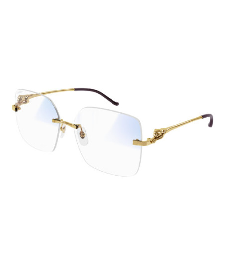 Lunettes de Soleil Cartier CT0359S 004 Or