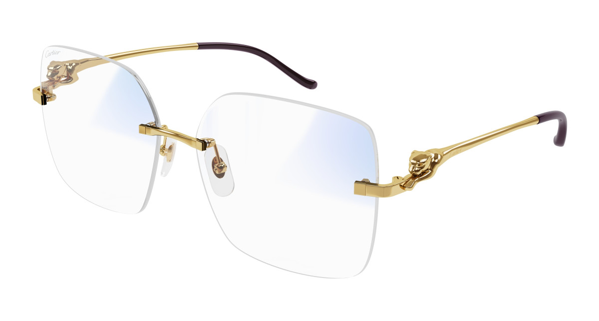 Lunettes de Soleil Cartier CT0359S 004 Or