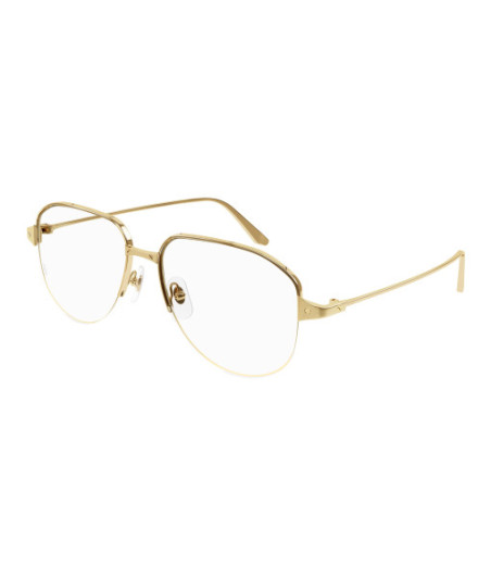 Lunettes de Vue Cartier CT0352O 001 Or