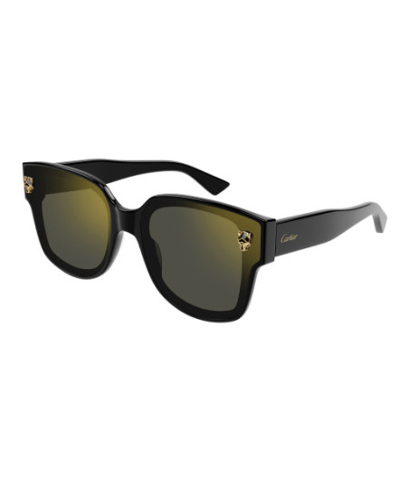 Lunettes de Soleil Cartier CT0357S 001 Noir