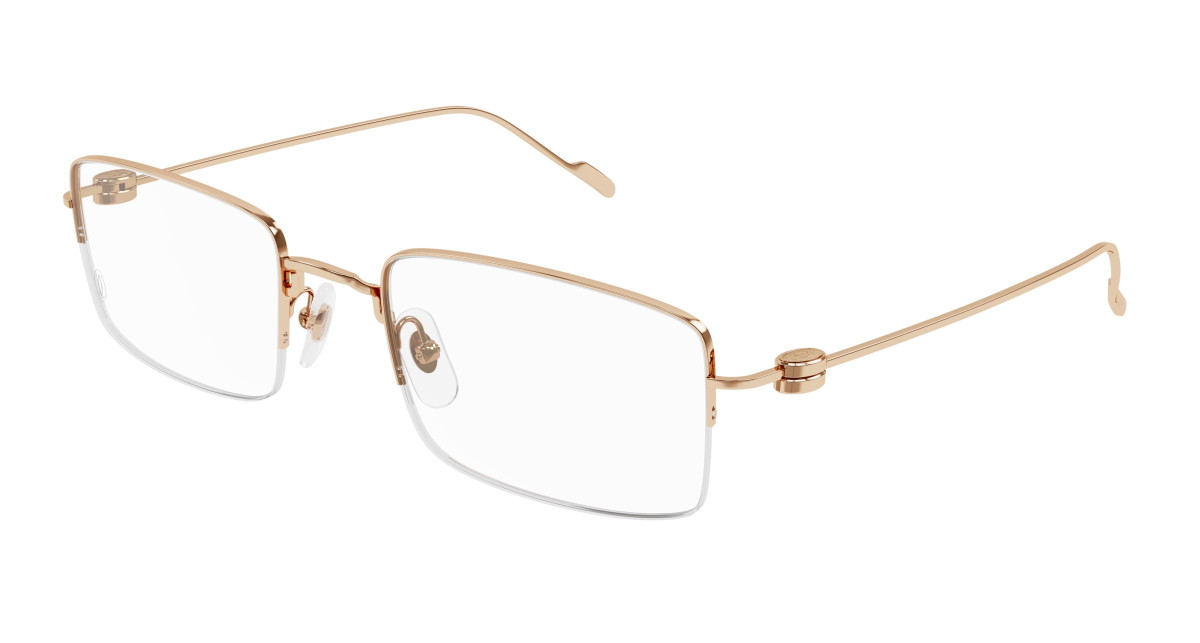 Lunettes de Vue Cartier CT0380O 001 Cuivre