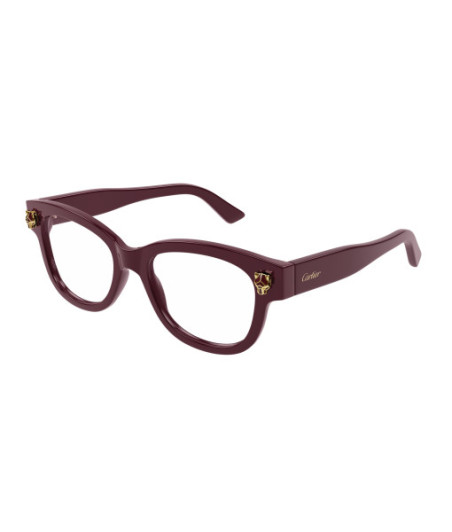 Lunettes de Vue Cartier CT0373O 003 Bourgogne