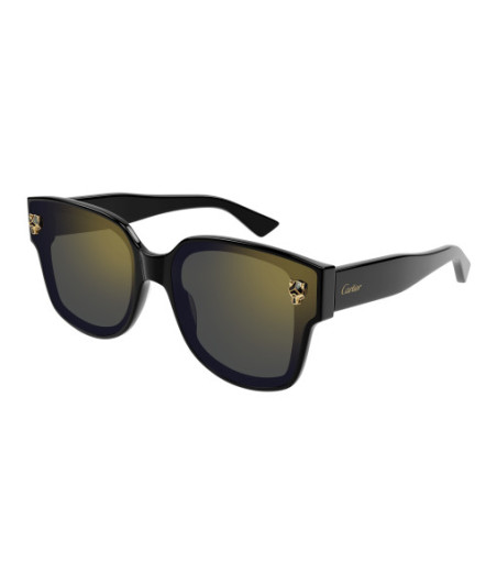 Lunettes de Soleil Cartier CT0357SA 001 Noir