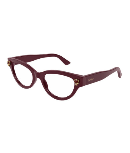 Lunettes de Vue Cartier CT0372O 003 Bourgogne