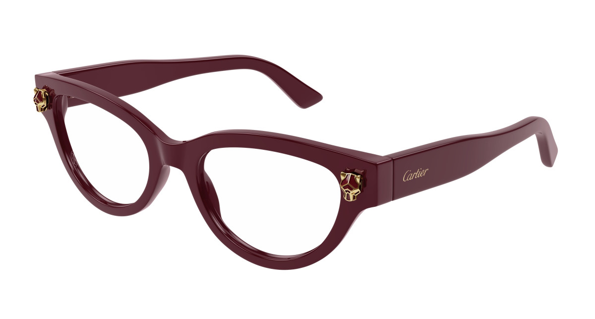 Lunettes de Vue Cartier CT0372O 003 Bourgogne