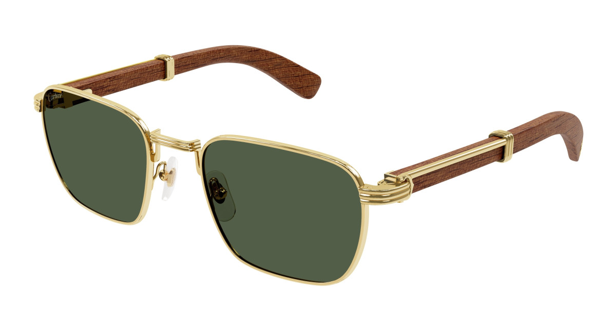 Lunettes de Soleil Cartier CT0363S 002 Or