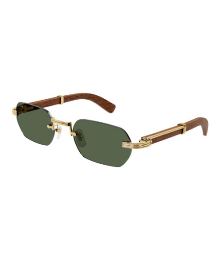 Lunettes de Soleil Cartier CT0362S 002 Or