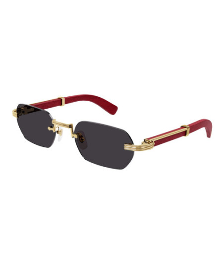 Lunettes de Soleil Cartier CT0362S 004 Or