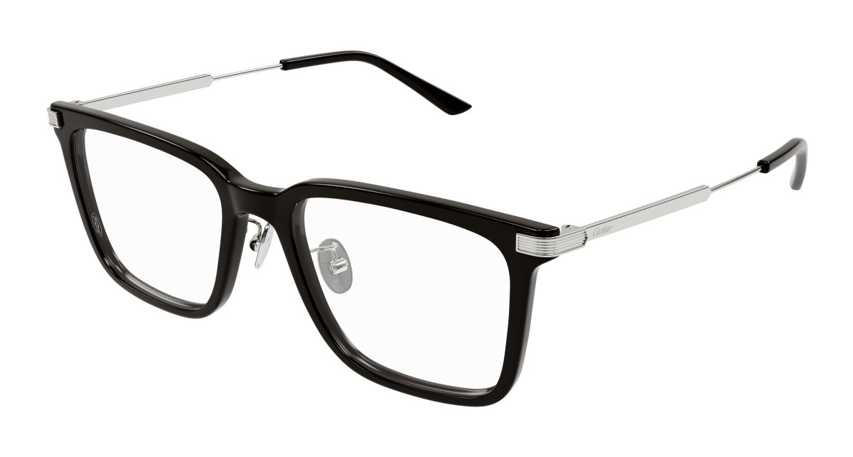 All black cartier glasses best sale