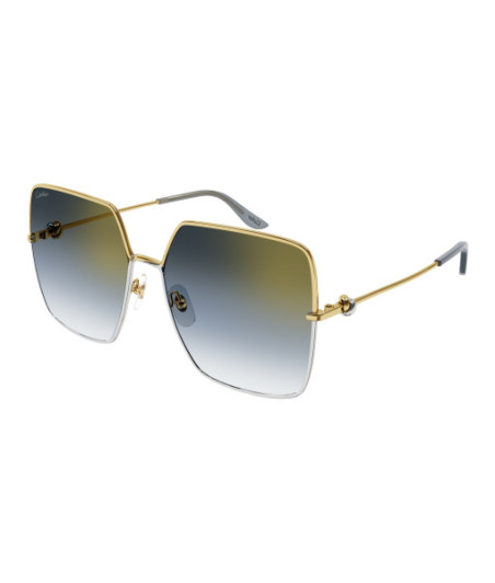 Lunettes de Soleil Cartier CT0361S 001 Or