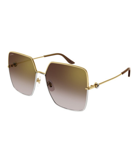 Lunettes de Soleil Cartier CT0361S 002 Or