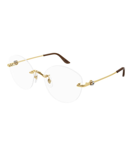 Lunettes de Vue Cartier CT0376O 001 Or