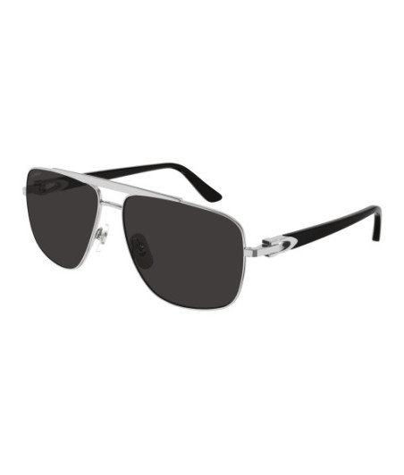 Lunettes de Soleil Cartier CT0365S 001 Argent