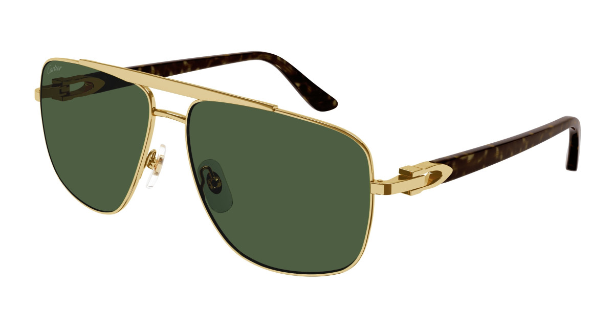 Lunettes de Soleil Cartier CT0365S 002 Or