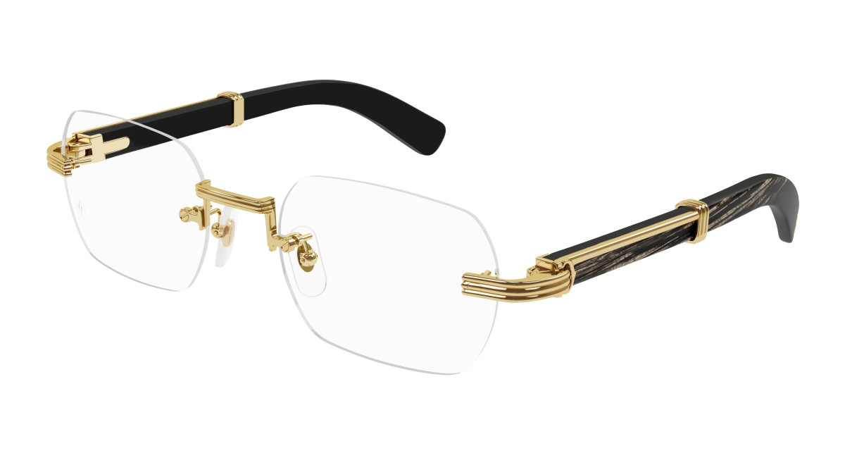 Lunettes de Vue Cartier CT0377O 001 Or