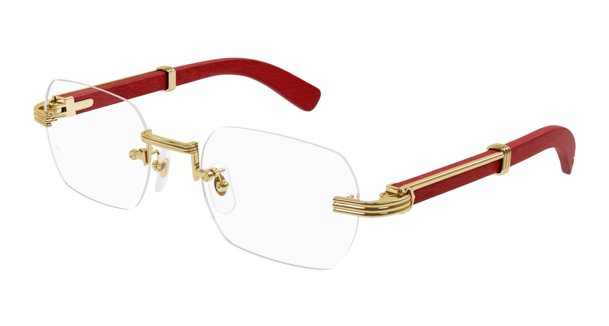 Lunettes de Vue Cartier CT0377O 004 Or