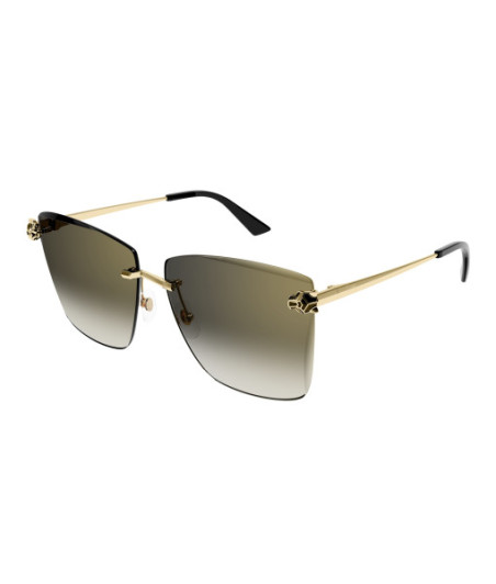 Lunettes de Soleil Cartier CT0397S 001 Or