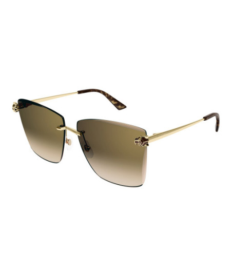 Lunettes de Soleil Cartier CT0397S 002 Or