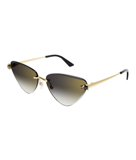 Lunettes de Soleil Cartier CT0399S 001 Or