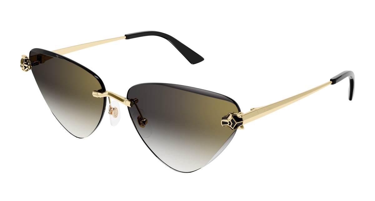 Lunettes de Soleil Cartier CT0399S 001 Or