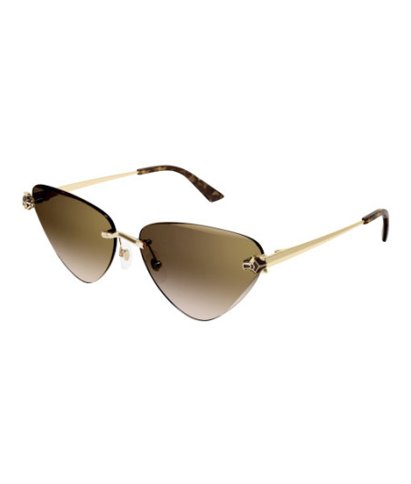 Lunettes de Soleil Cartier CT0399S 002 Or