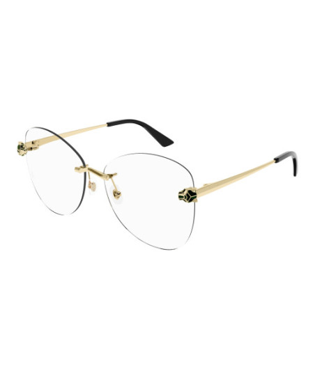 Lunettes de Vue Cartier CT0418O 001 Or