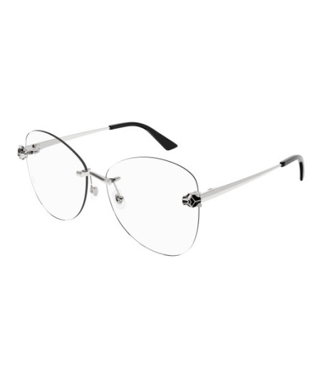 Lunettes de Vue Cartier CT0418O 002 Argent