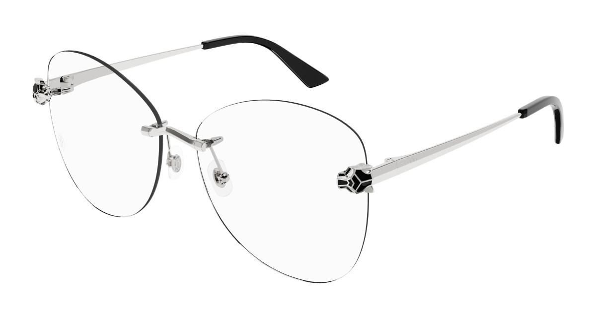 Lunettes de Vue Cartier CT0418O 002 Argent