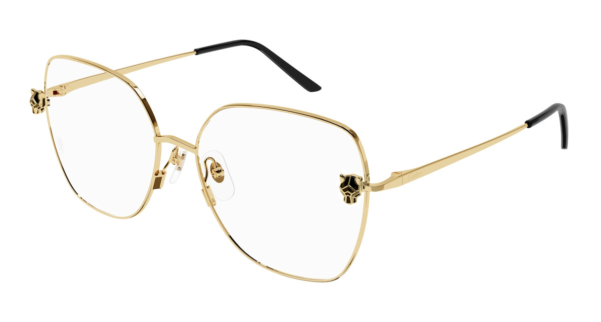 Lunettes de Vue Cartier CT0417O 001 Or