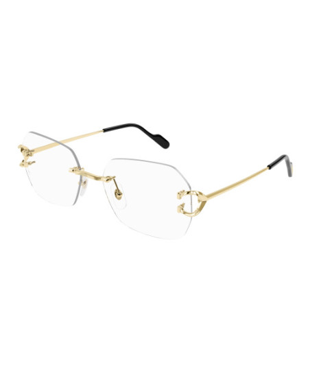 Lunettes de Vue Cartier CT0416O 001 Or