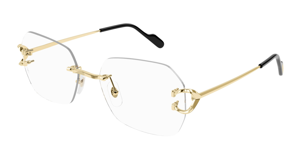 Lunettes de Vue Cartier CT0416O 001 Or