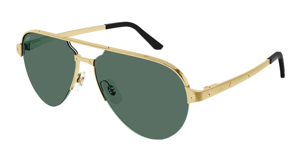 Lunettes de Soleil Cartier CT0386S 002 Or