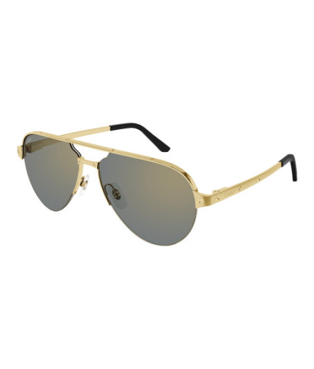 Lunettes de Soleil Cartier CT0386S 003 Or