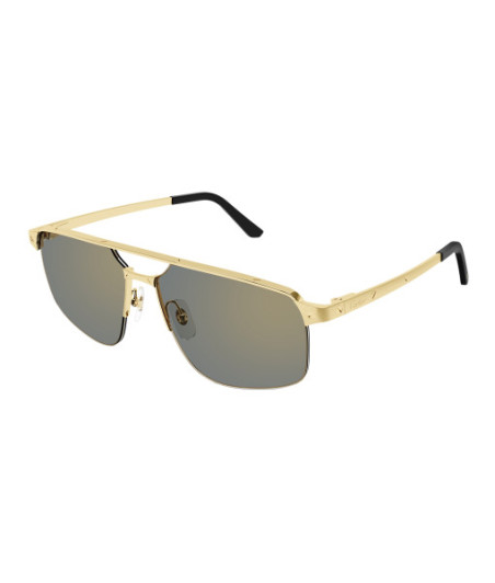 Lunettes de Soleil Cartier CT0385S 003 Or