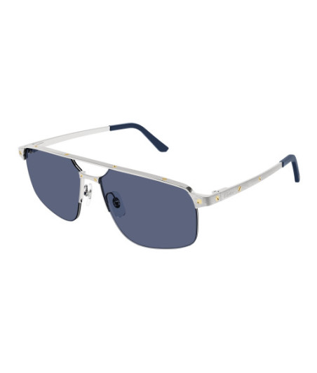 Lunettes de Soleil Cartier CT0385S 004 Argent