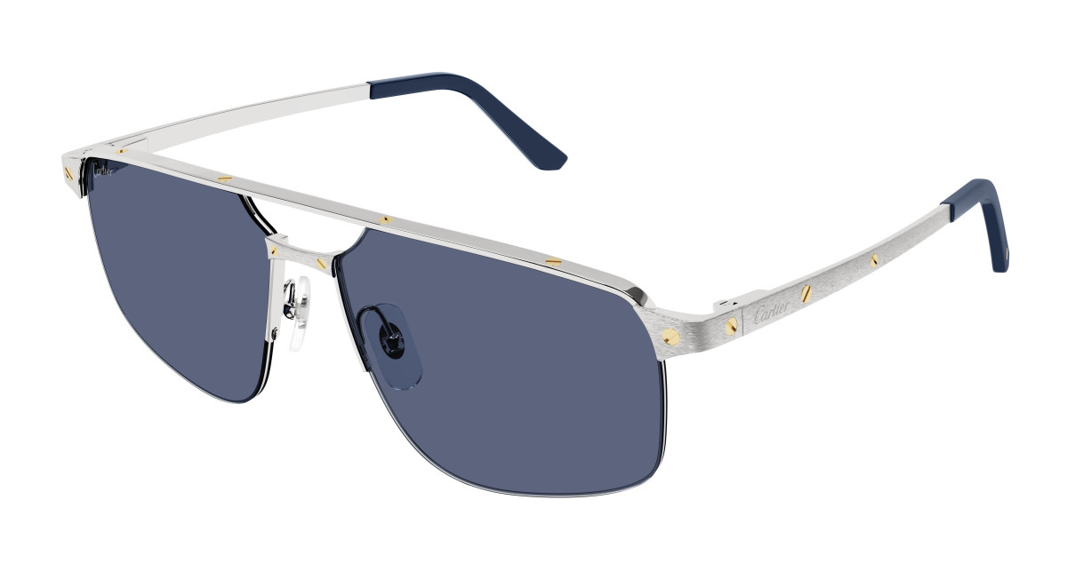 Lunettes de Soleil Cartier CT0385S 004 Argent