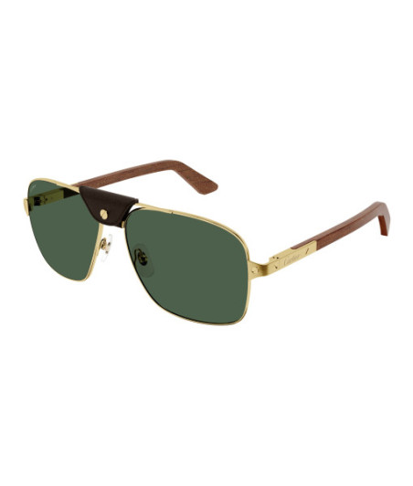 Lunettes de Soleil Cartier CT0389S 002 Or