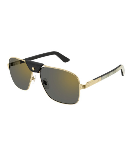 Lunettes de Soleil Cartier CT0389S 003 Or