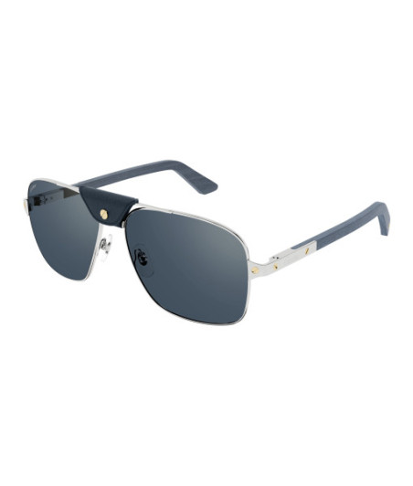 Lunettes de Soleil Cartier CT0389S 004 Argent