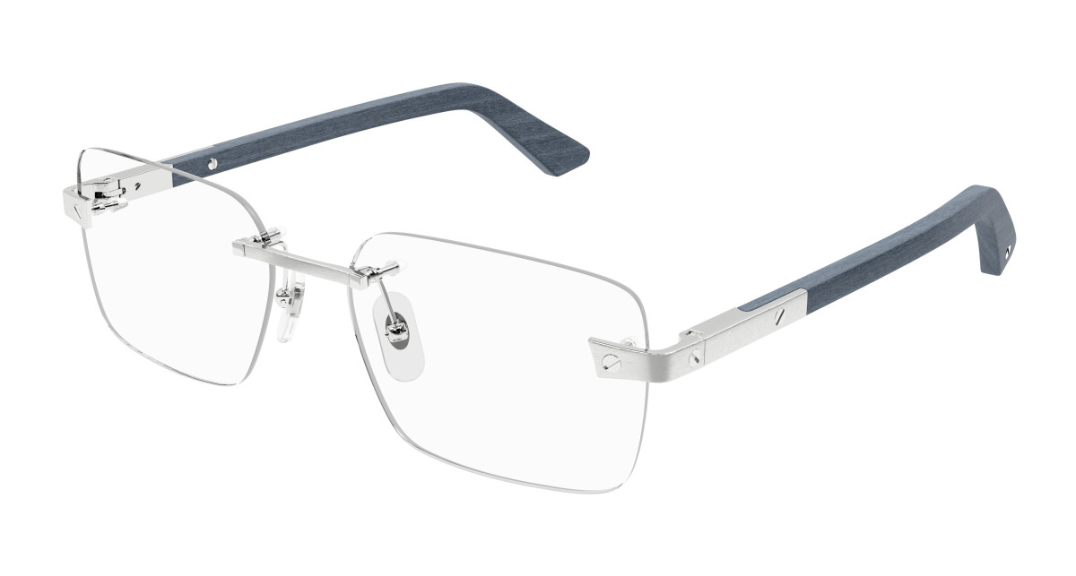 Lunettes de Vue Cartier CT0411O 004 Argent