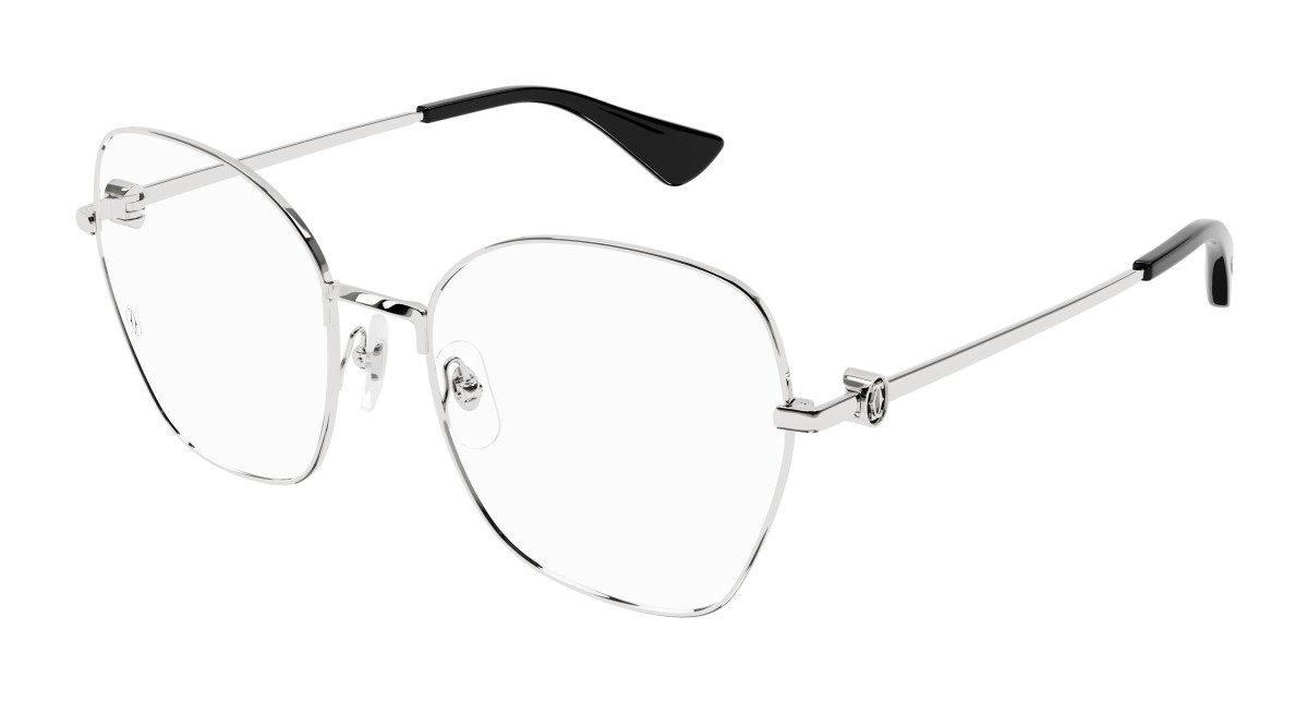 Lunettes de Vue Cartier CT0413O 002 Argent