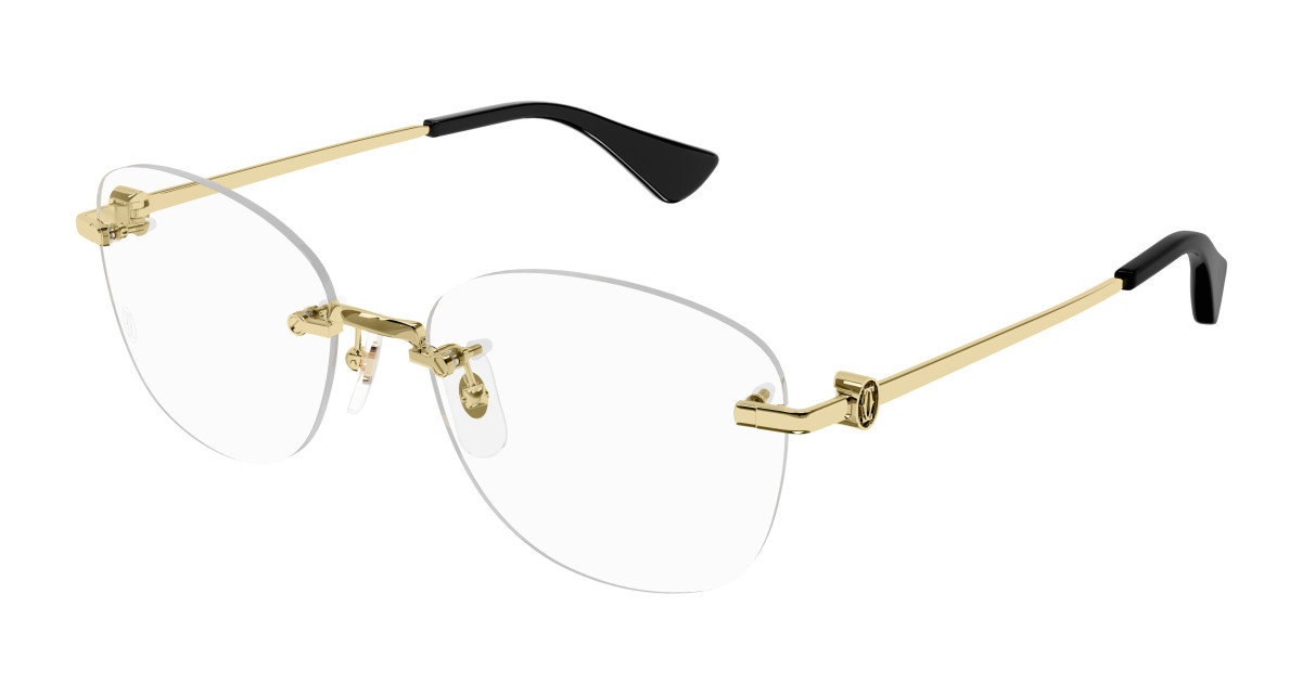 Lunettes de Vue Cartier CT0414O 001 Or