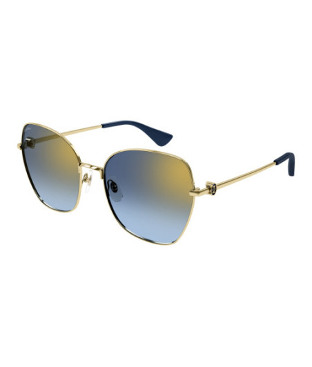 Lunettes de Soleil Cartier CT0402S 006 Or