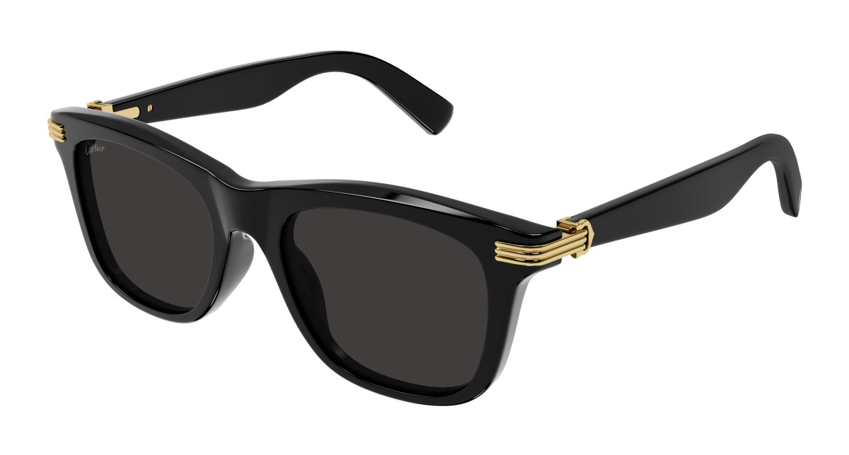 Lunettes de Soleil Cartier CT0396S 001 Noir