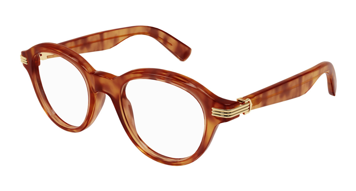 Lunettes de Vue Cartier CT0419O 004 Ocre