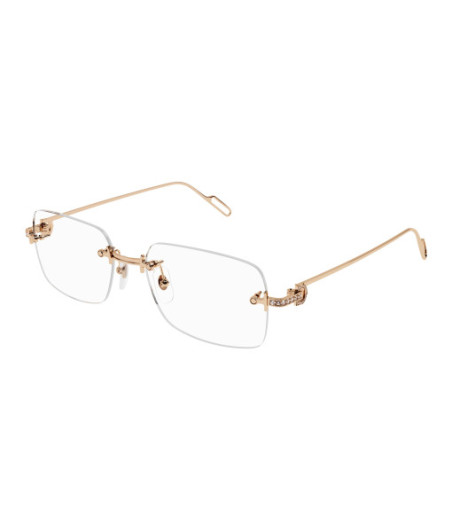 Lunettes de Vue Cartier CT0421O 001 Cuivre