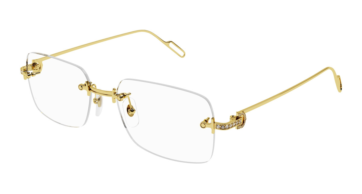 Lunettes de Vue Cartier CT0421O 002 Or